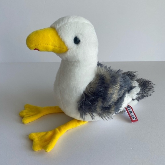 Douglas Plush "Seymour" The Seagull Toy Cuddle Beach Memories Stocking Stuffer - Picture 1 of 10